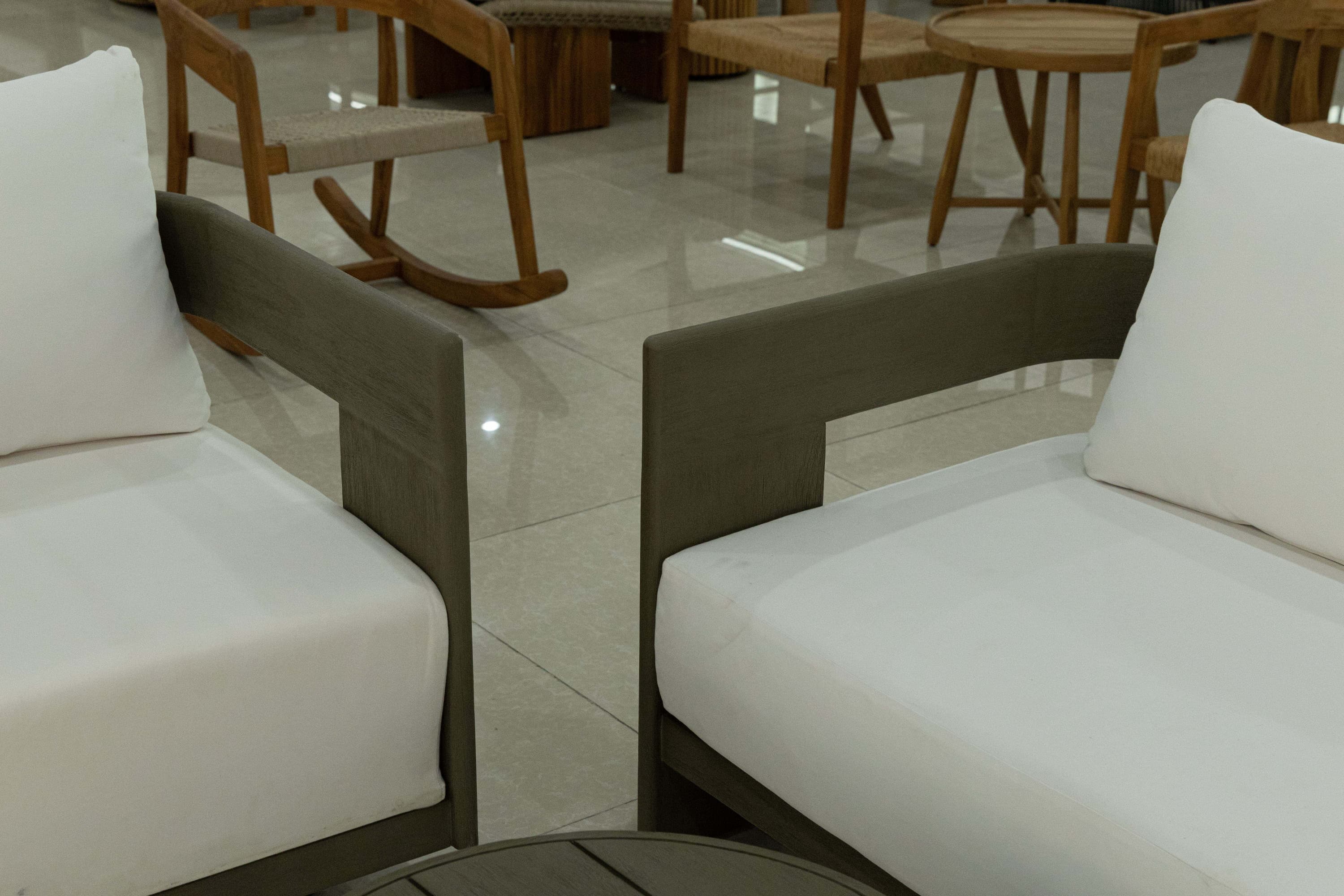 Teak finishing sea oat